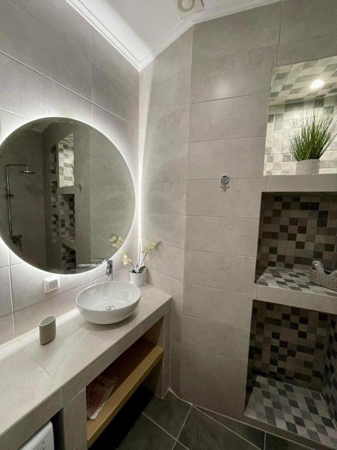 Platanos House Apartment Plomari Bagian luar foto