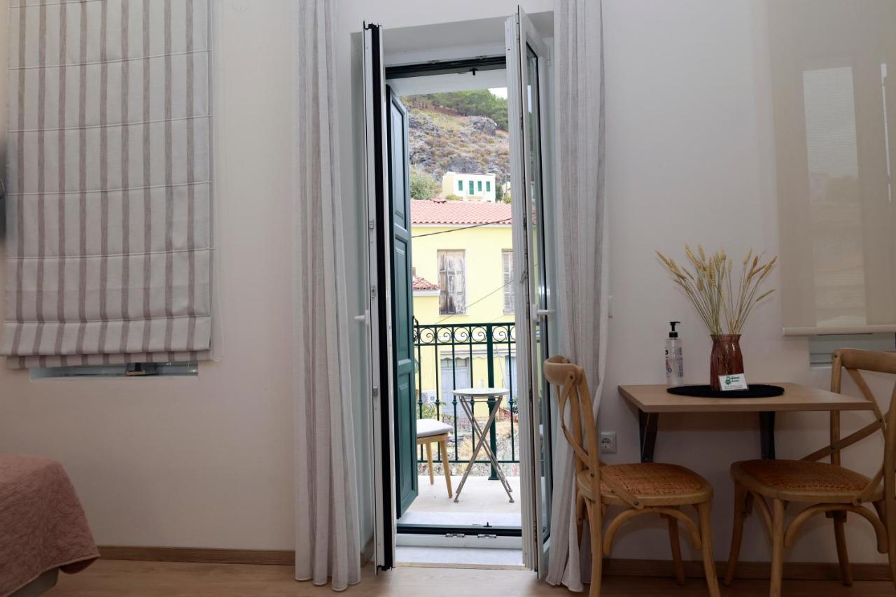 Platanos House Apartment Plomari Bagian luar foto